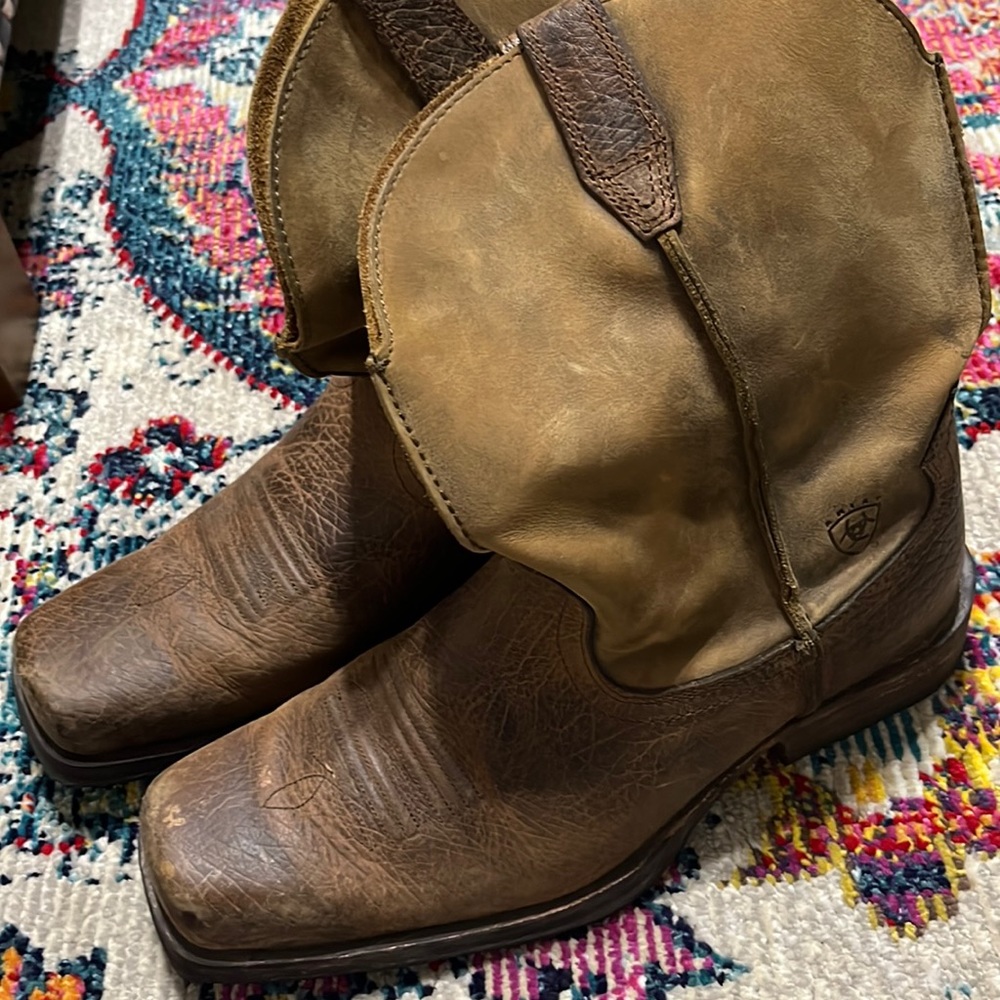 Ariat Western Leather Boots - 11D